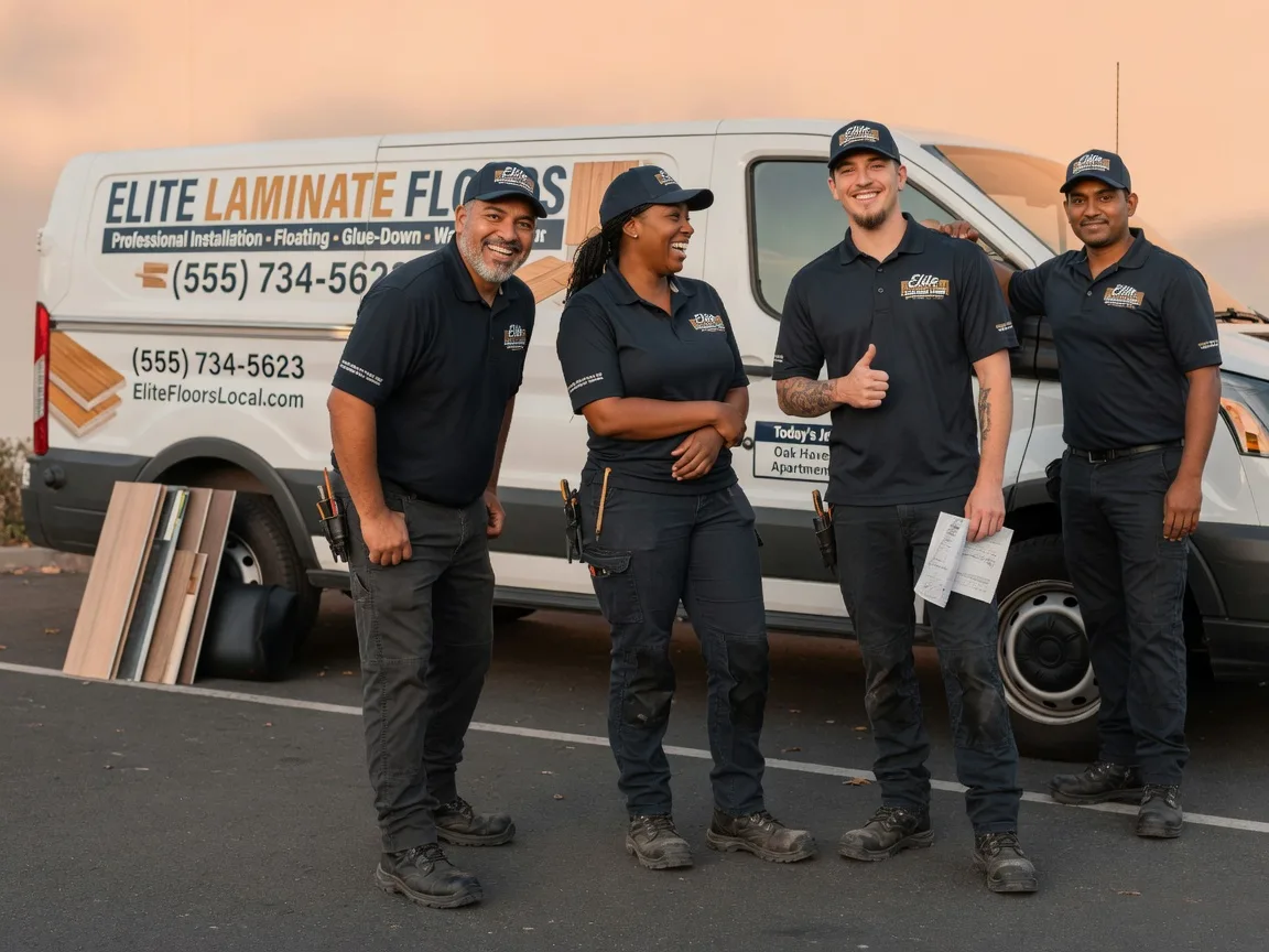 Laminate flooring installation company in Mason City, NE